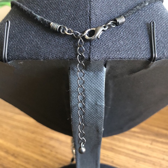 Vintage Marcasite Dangle Necklace - Picture 8 of 10